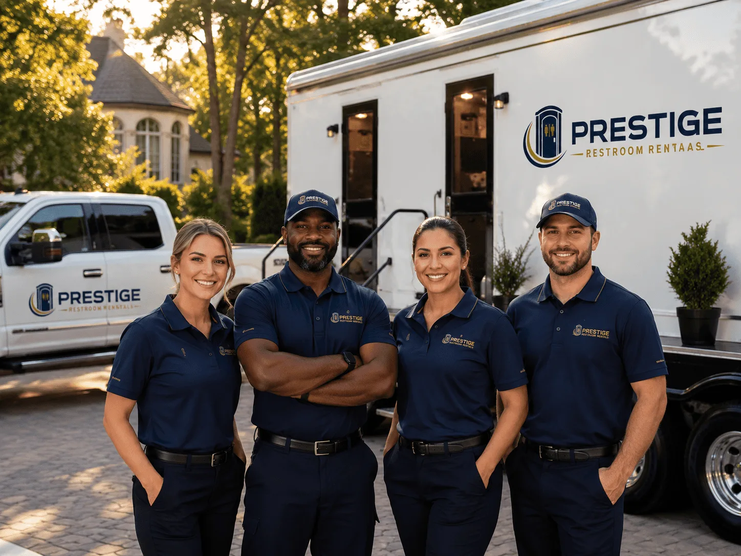 Trusted Luxury Portable Restrooms company in Wrights, IL